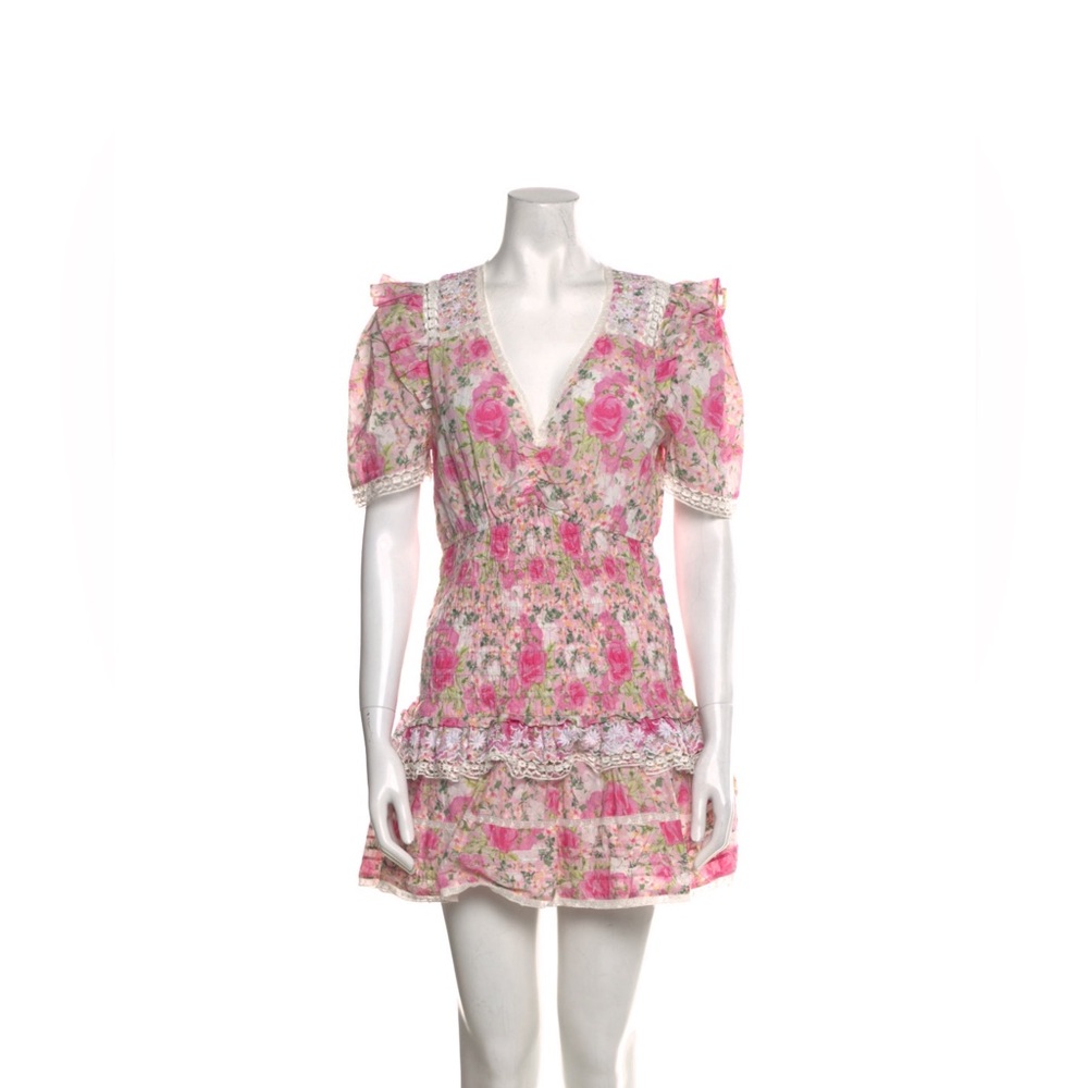LOVESHACKFANCY ruffle mini dress - never worn